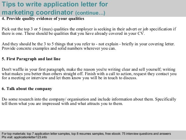 interview questions marketing coordinator