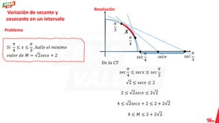 circunferencia trigonometrica de con la secante y cosecante | PDF