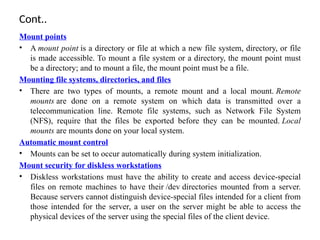 Comprehensive Overview of File System Mounting and Implementation in ...