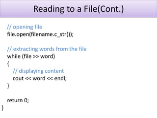 File operations | PDF
