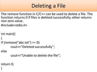 File operations | PDF