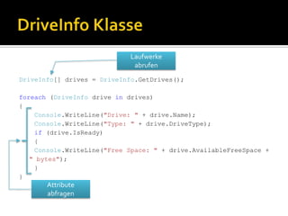 C# Workshop - File Operations