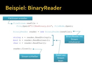 C# Workshop - File Operations