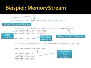 C# Workshop - File Operations