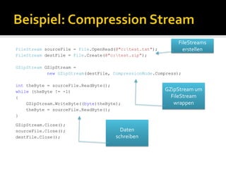 C# Workshop - File Operations