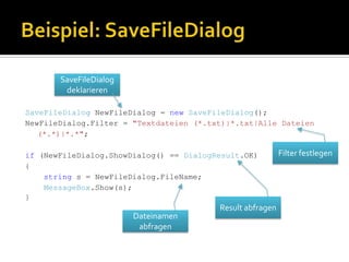 C# Workshop - File Operations