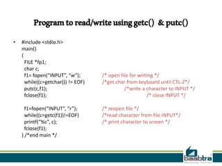 File operations in c | PPT