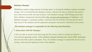 Database Iv File organization 01 | PPTX