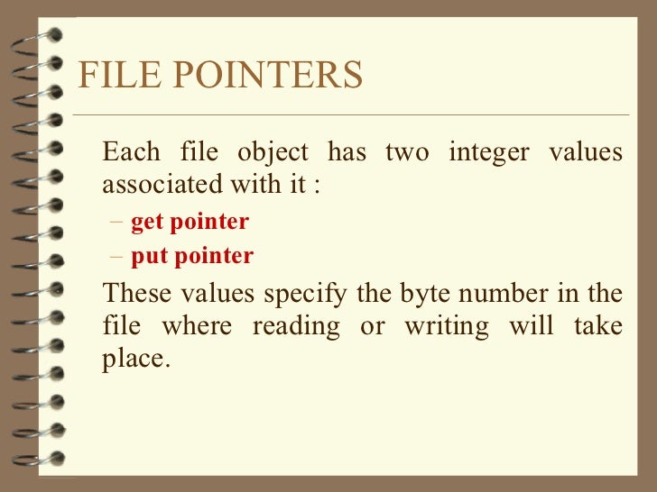 File Handling in C++