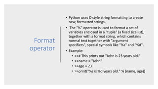 Python Files | PPT