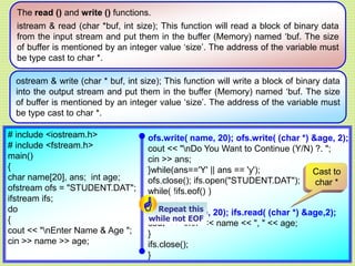 FILE HANDLING IN C++. +2 COMPUTER SCIENCE CBSE AND STATE SYLLABUS | PPT