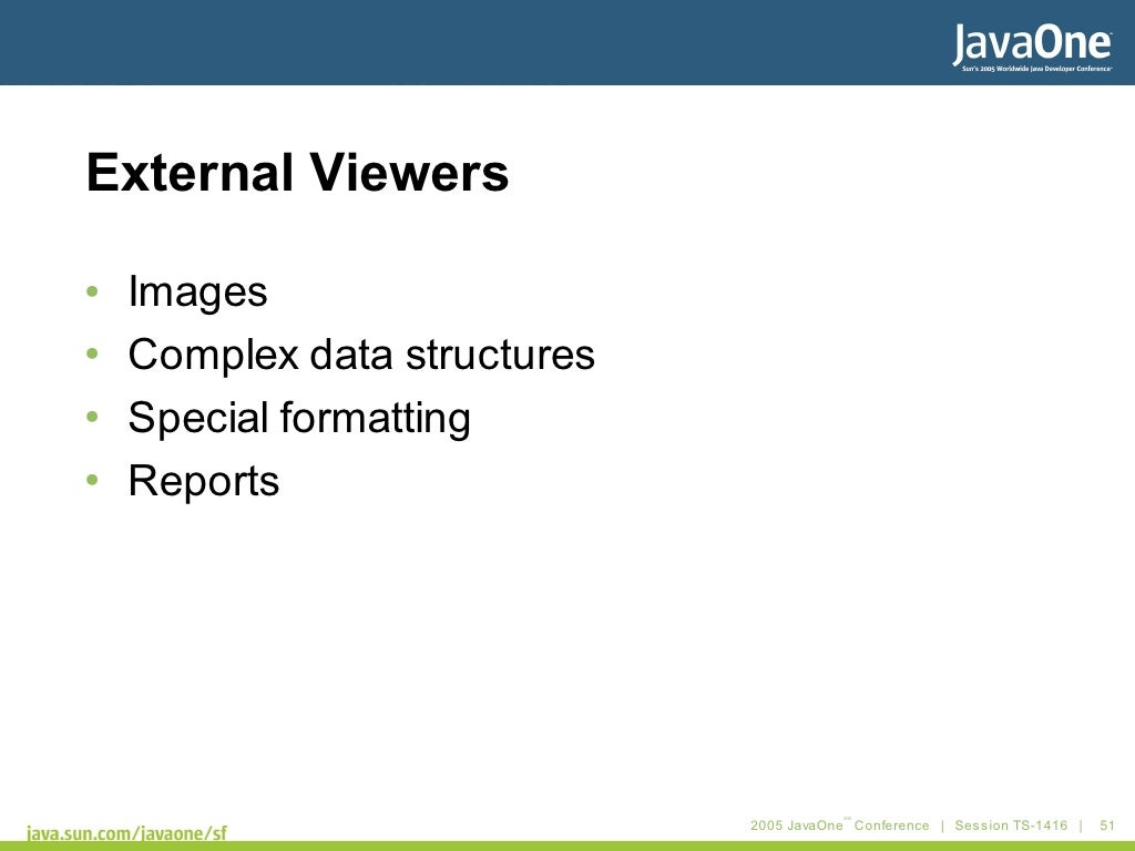 External Viewers Images Complex