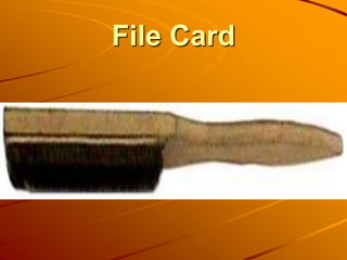 File Card Use Files lesson | PPTX