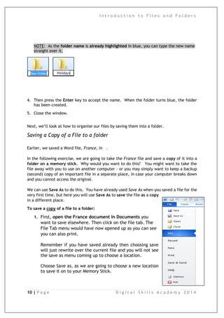 Files and folder | PDF