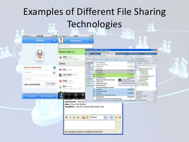 File sharing technlogies