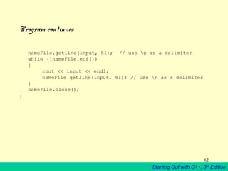 Files in c++ ppt | PPT