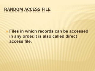 Files streams.. | PPT