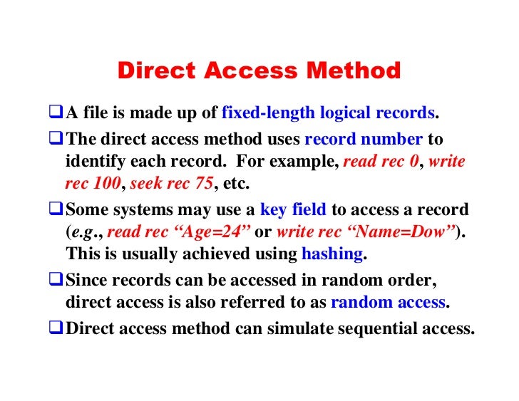 File system