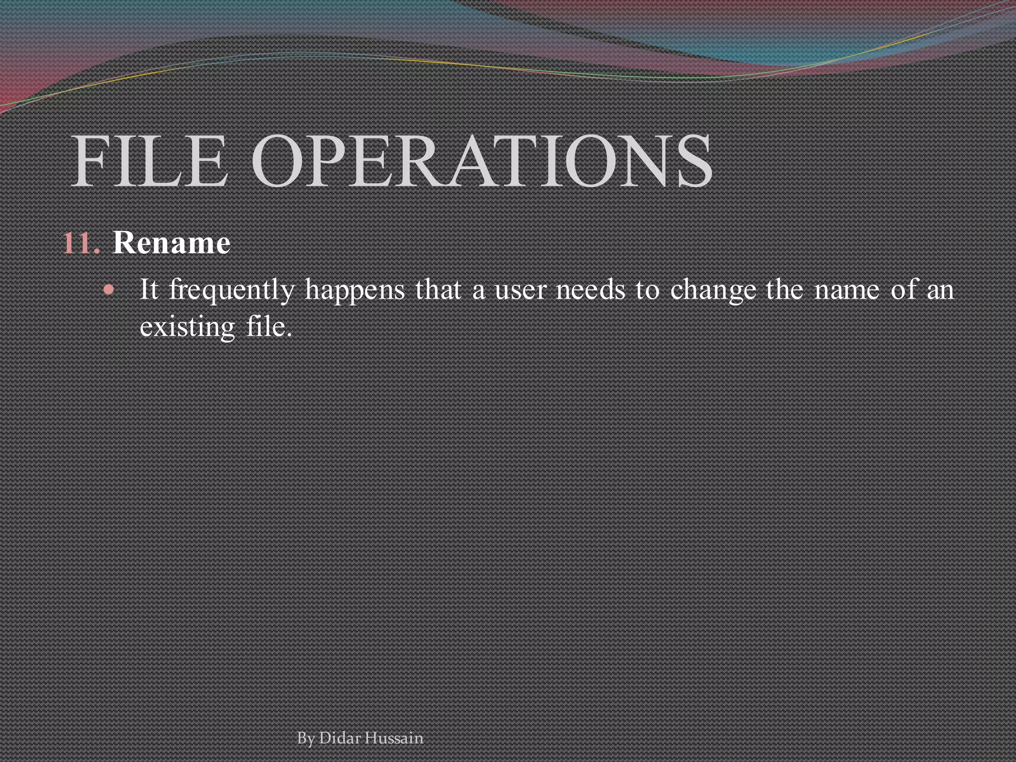 File system ppt