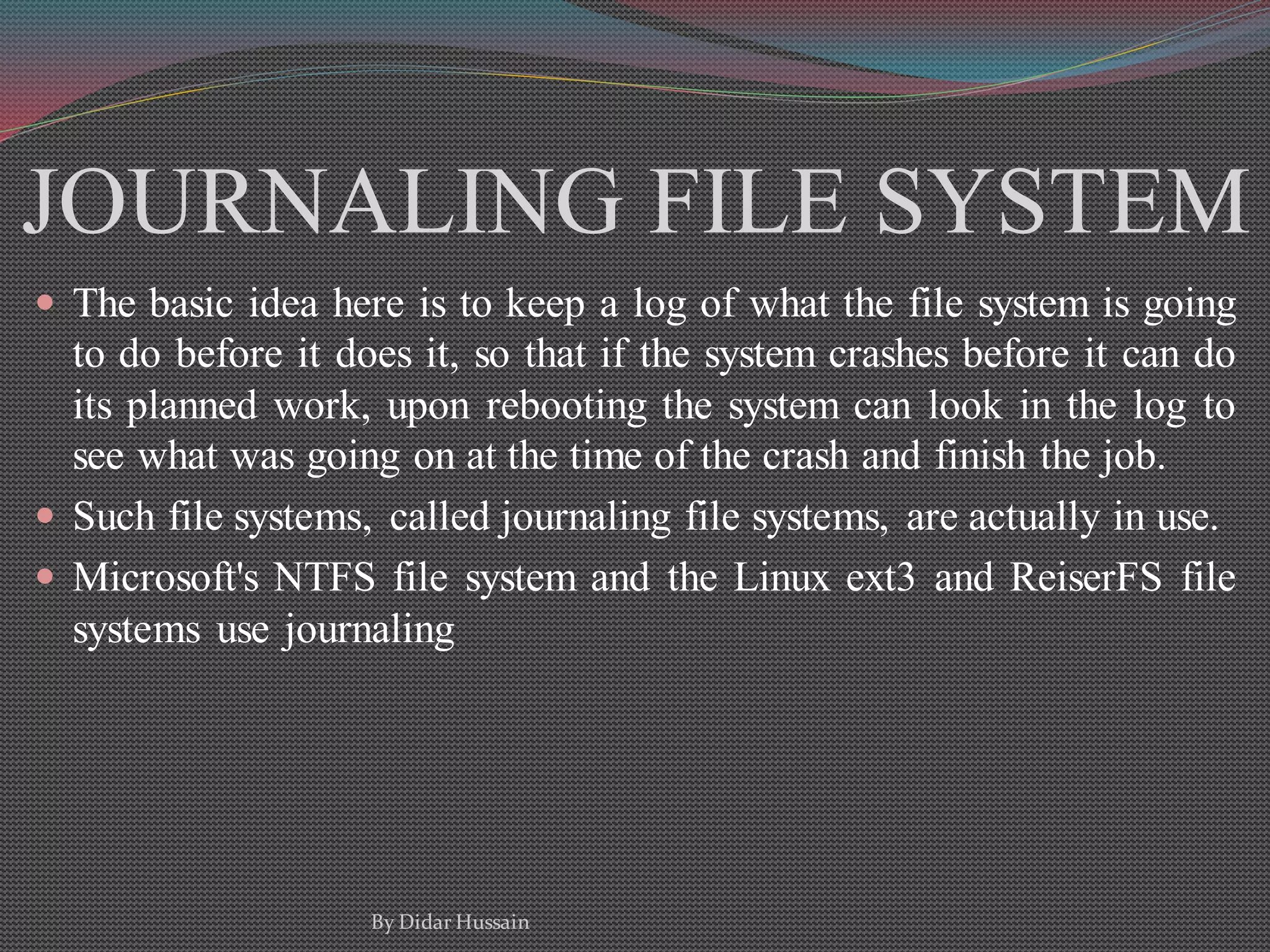 File system | PPT