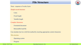 Operating System File System Ppt Operating System File System Ppt
