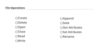 Different File Types For Operating Systems Different types of File Systems in windows.pptx