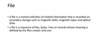 FILE SYSTEM in Operating systems notes.pptx