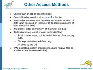Operating System Topic: File System All Notes | PDF