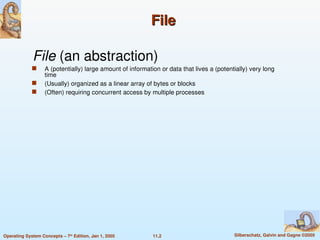 Comprehensive Overview of File System Concepts and Implementation ...