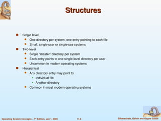 Comprehensive Overview of File System Concepts and Implementation ...