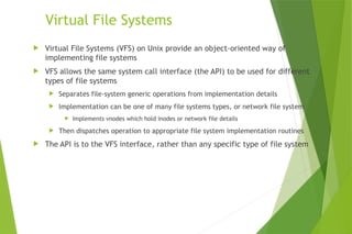 Comprehensive Overview of File System Implementation and Management | PPTX