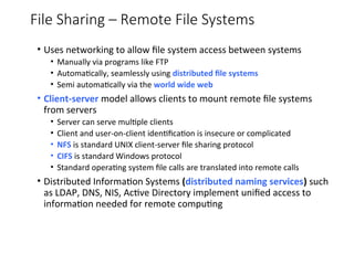 Comprehensive Overview of File-System Interfaces and Management | PPT