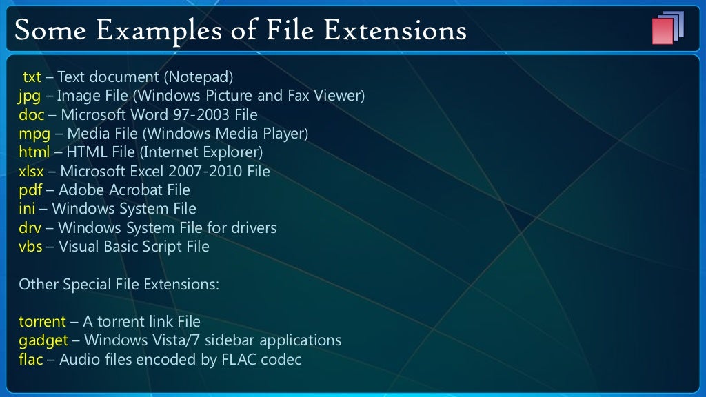File system of windows xp