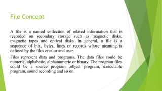 Data And Files FileSystem_Operating System_BCA IOT_UNIT5.pdf