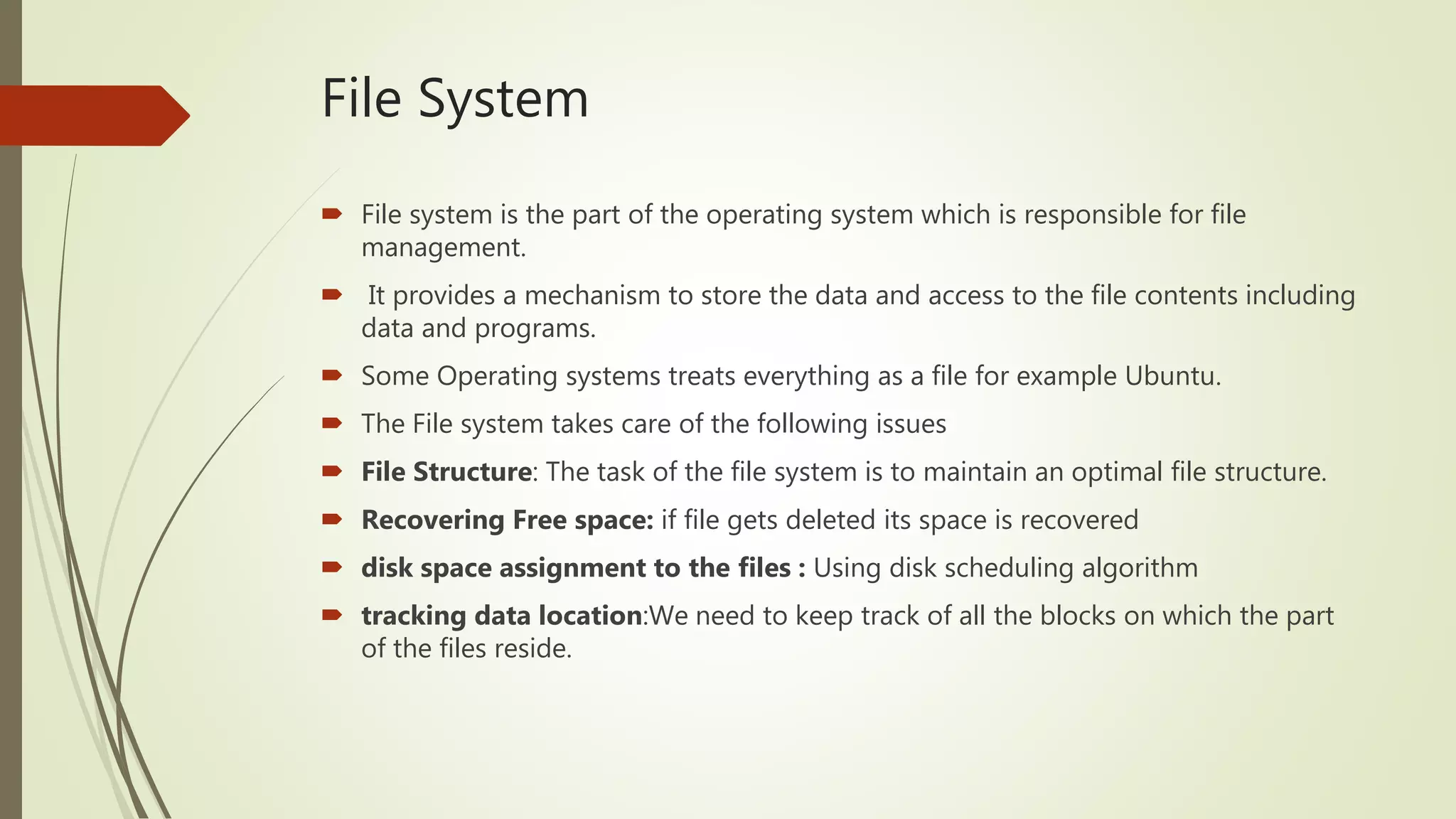 File system structure | PPTX | Operating Systems | Computer Software ...