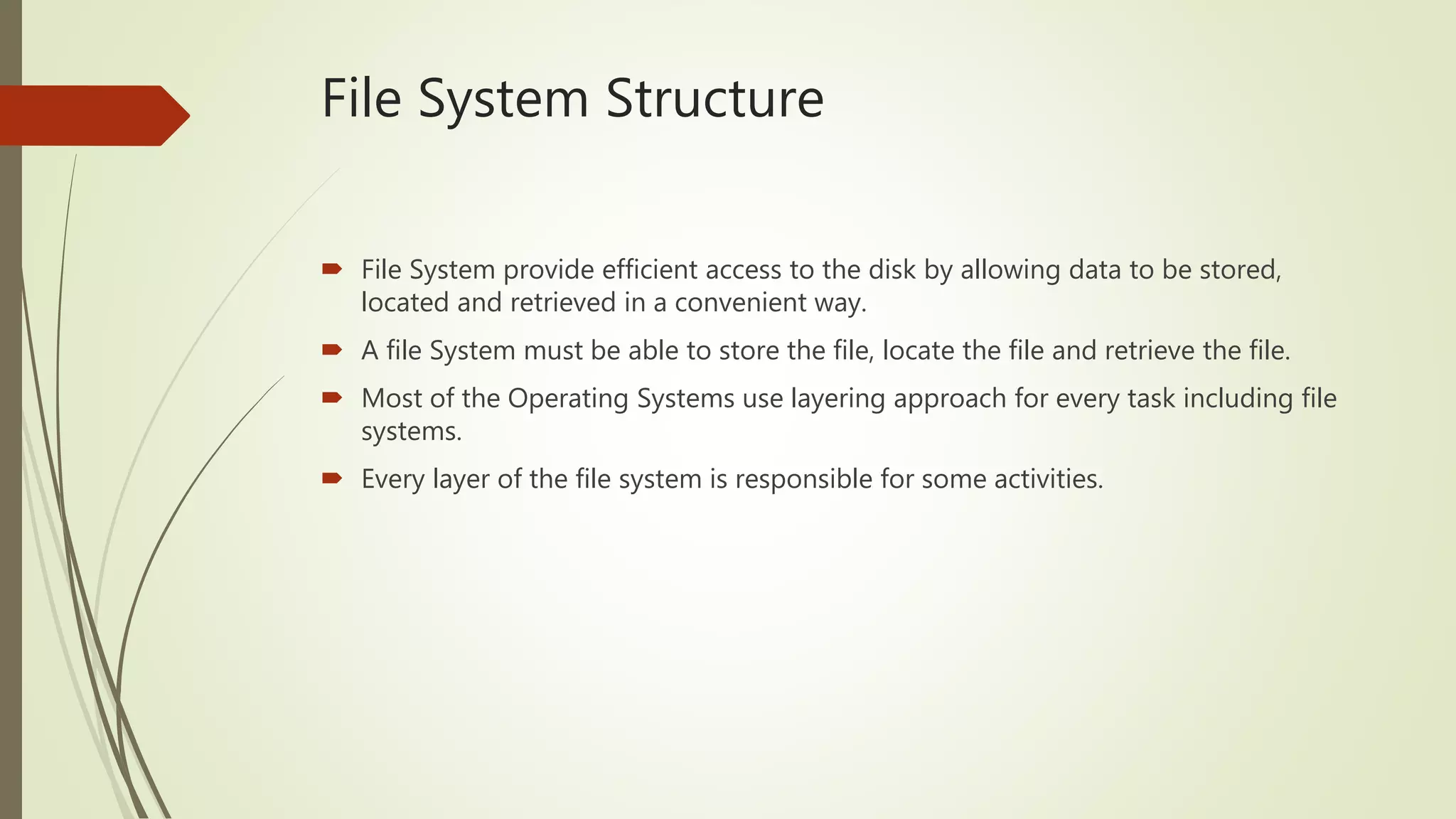 File system structure | PPTX