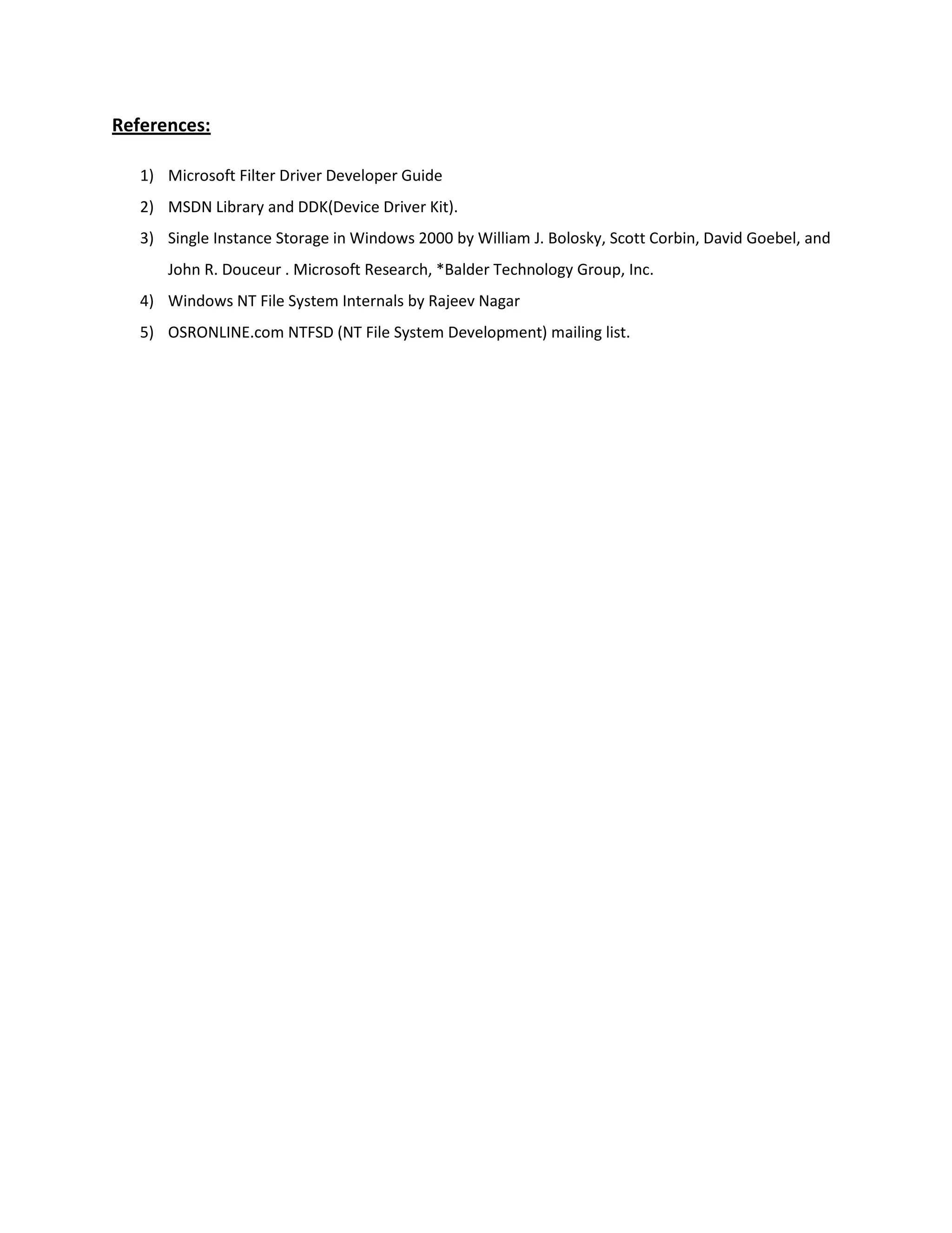 File systems virtualization in windows using mini filter drivers | PDF