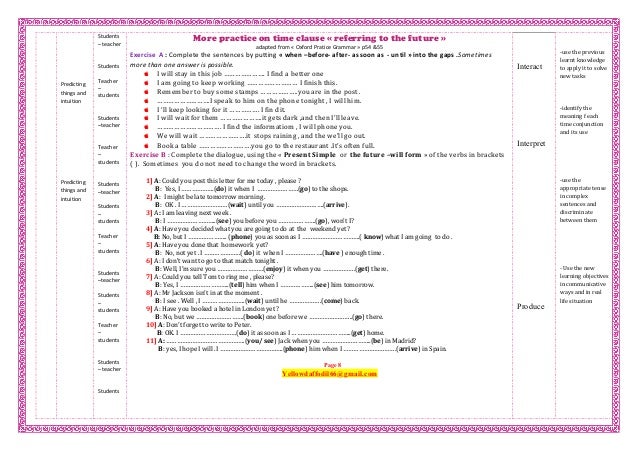 Will For Predictions Exercises Pdf