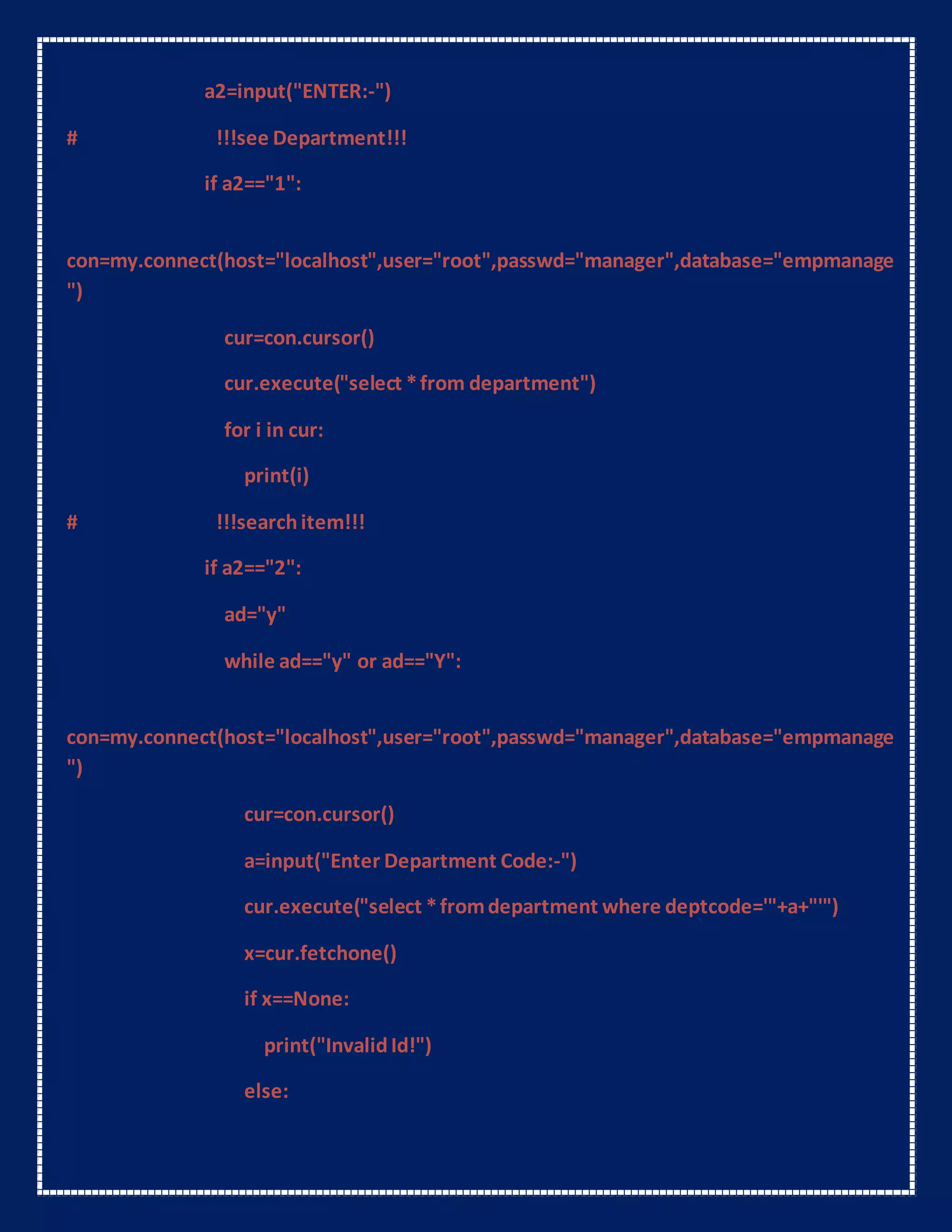 Computer science with python project for class 12 cbse docx
