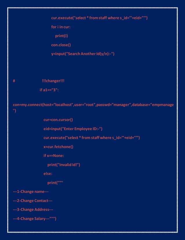 computer science with python project for class 12 cbse | DOCX ...