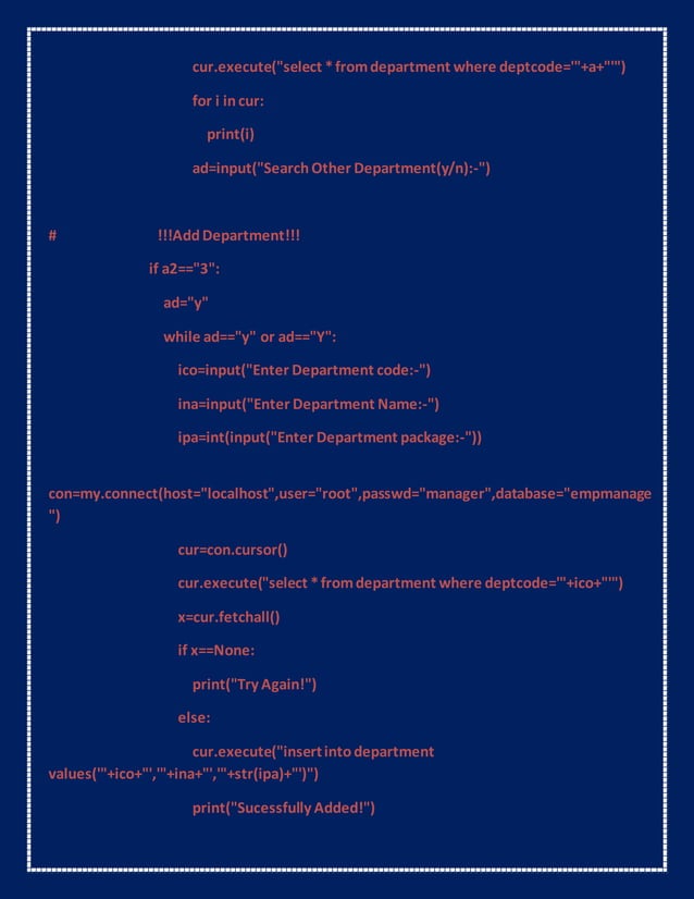 computer science with python project for class 12 cbse | DOCX ...