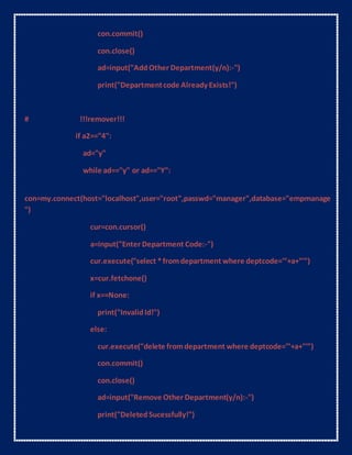 computer science with python project for class 12 cbse | DOCX