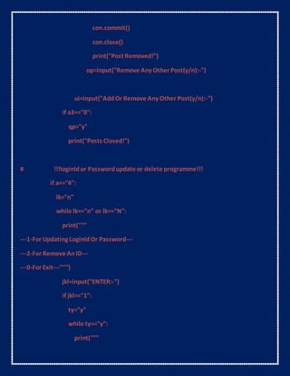 computer science with python project for class 12 cbse | DOCX