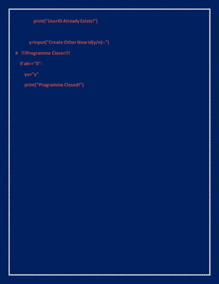 computer science with python project for class 12 cbse | DOCX