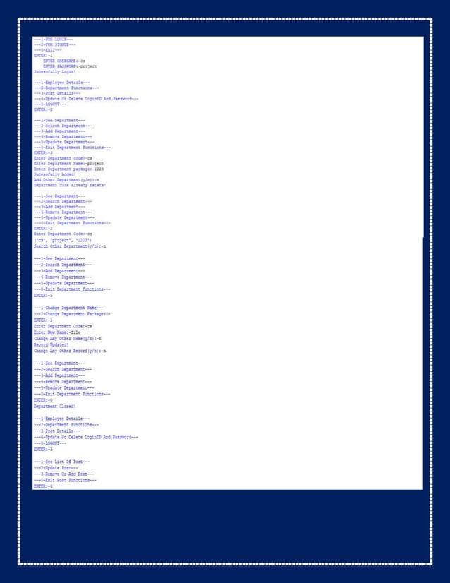 Python Project For Class 12