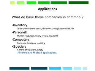 Filetrail File Trail Linkedin | PPTX