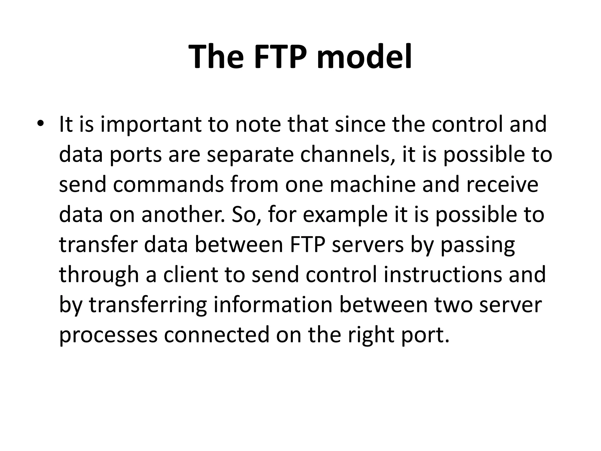 File Transfer Protocol