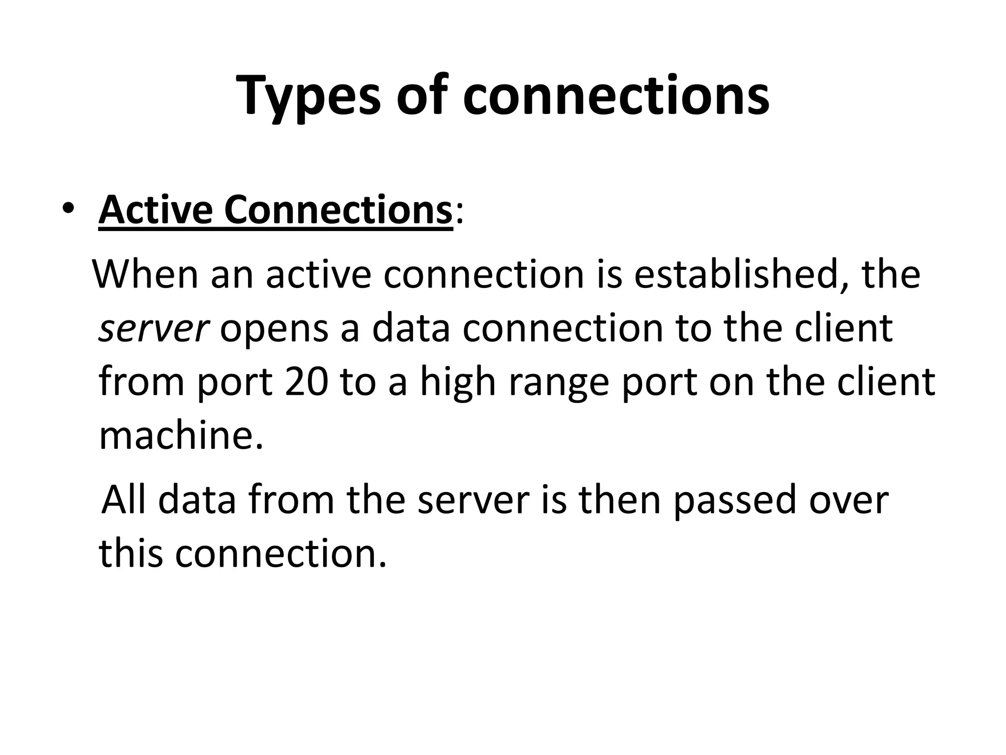 File Transfer Protocol