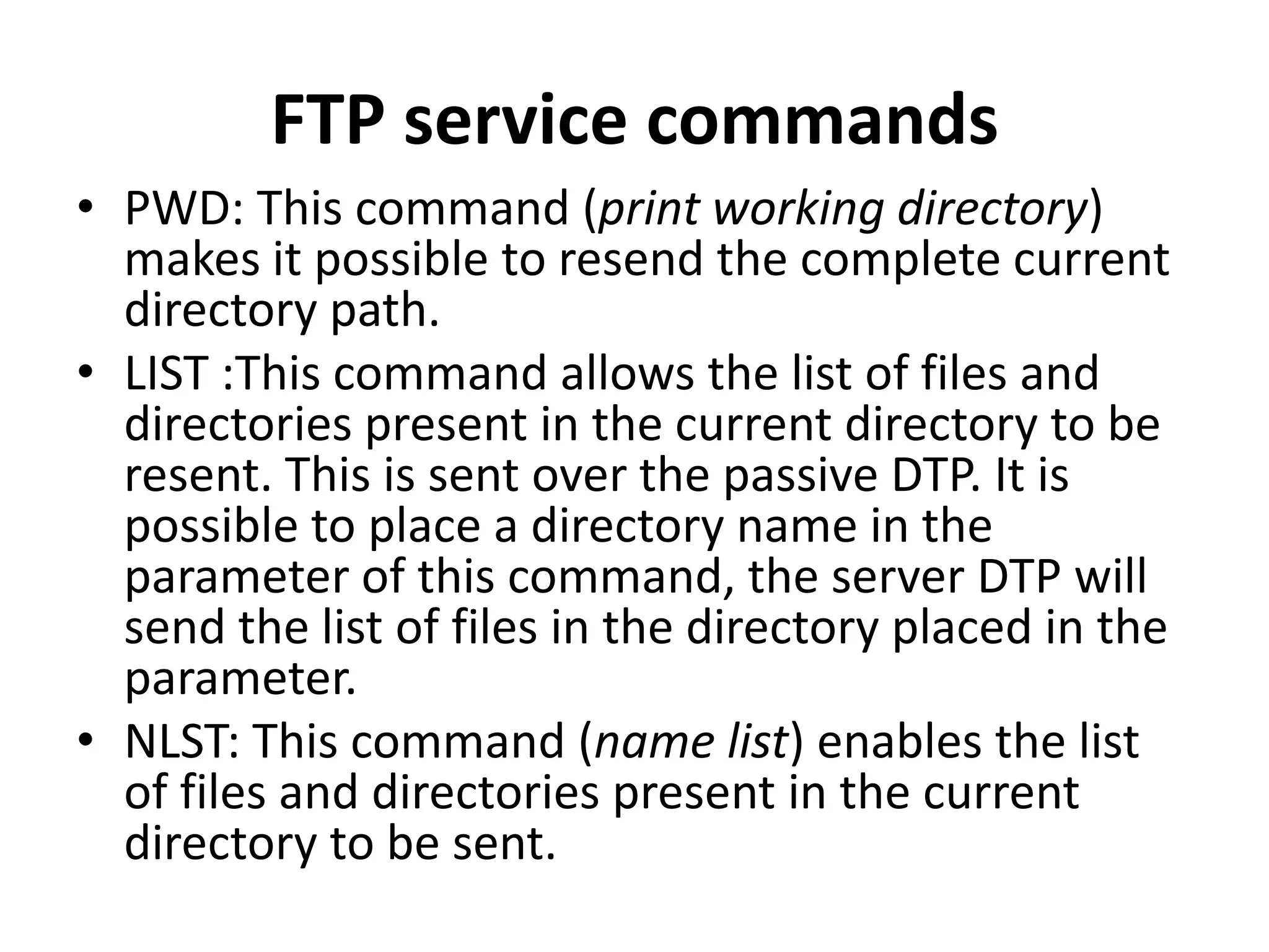 File Transfer Protocol