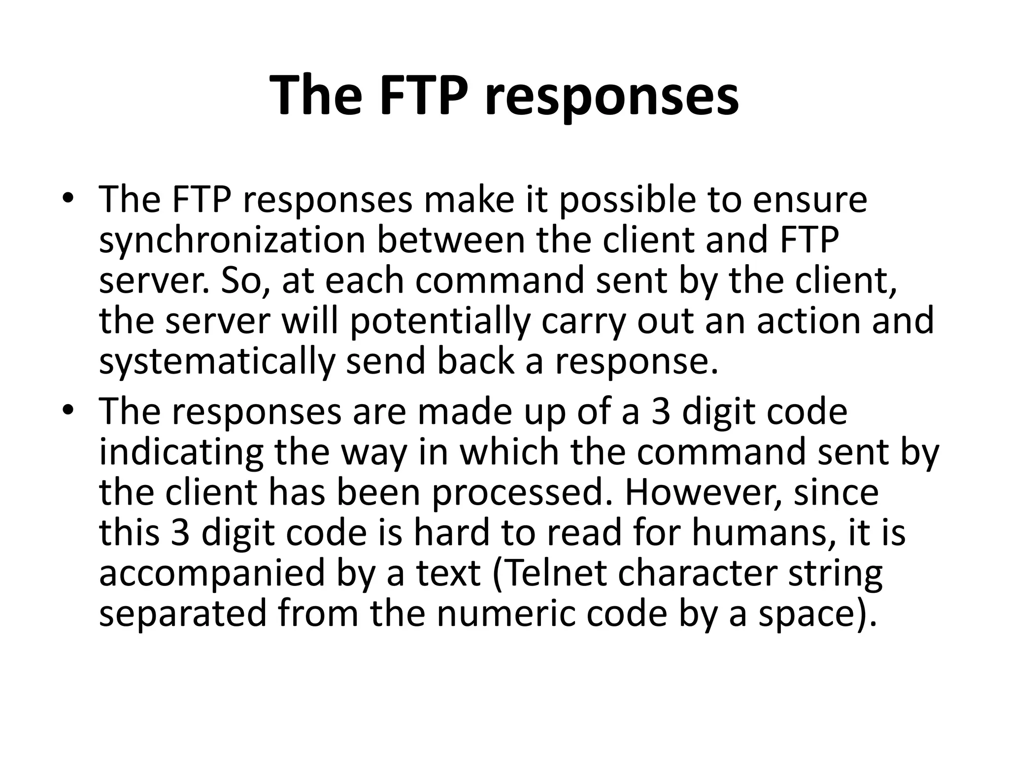 File Transfer Protocol